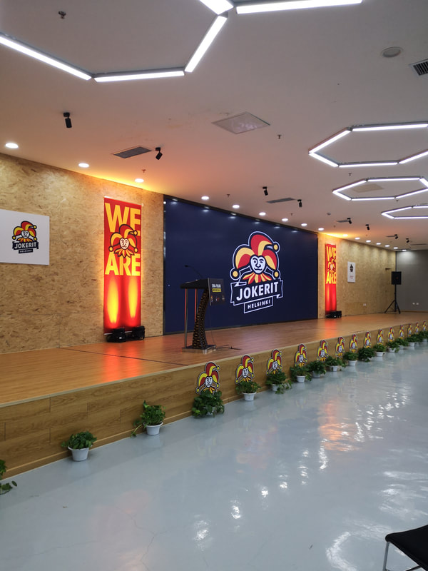 Jokerit HC, Forward to China -business event,  Peking 2019
